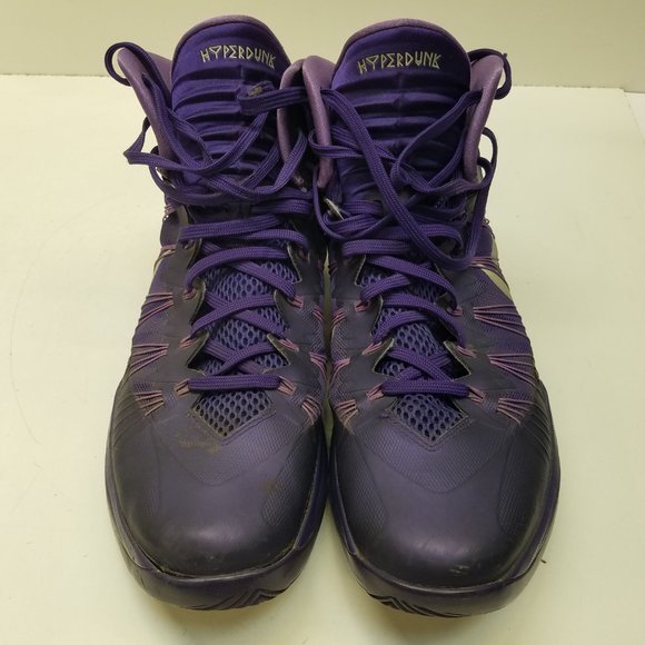 Nike Zoom Hyperdunk Violet Basketball Shoes Men's Size 16.5 | 584433-500 | VG - Picture 5 of 8